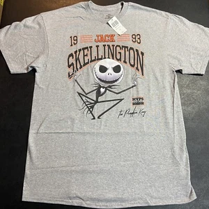 (New w Tags) Adult Large Nightmare Before Christmas T-Shirt Jack Pumpkin King L - Picture 1 of 5