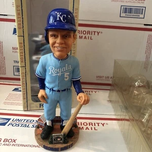 2003 FOREVER COOPERSTOWN COLLECTION GEORGE BRETT POWDER BLUE UNIFORM BOBBLEHEAD - Picture 1 of 9