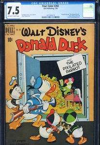CUATRO COLORES #282 - Pato Donald - 7,5, OW-W - Ladridos - Edad de Oro - Imagen 1 de 3