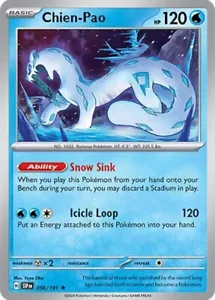 Chien-Pao - Scintille Urgenti - 056/191 - Pokemon TCG - LP - Holo Rare - Foto 1 di 1