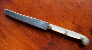 OLD MARHILL FRUIT KNIFE - Mother Of Pearl Handle - Germany - Picture 1 of 6