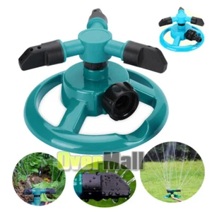 360°Garden Lawn Sprinkler Automatic Rotating Yard Grass Water Irrigation system - Picture 1 of 34