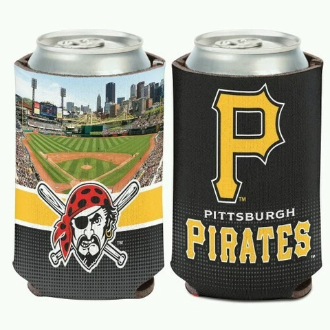 PITTSBURGH PIRATES PNC PARK SOFT FOAM CAN BOTTLE COOZIE KOOZIE COOLER HOLDER Cover