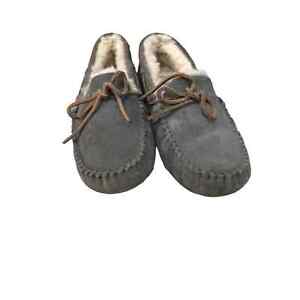 UGG Corvin Moccasin Gray Slipper - Men’s Size 10