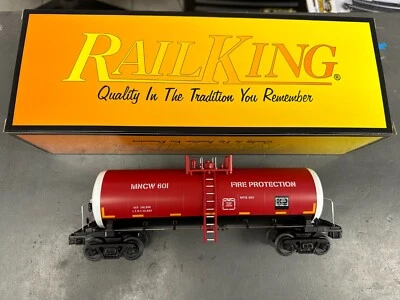 MTH - 30-73595 Metro North Fire Protection Modern Tank Car #601 - Image 1 of 4