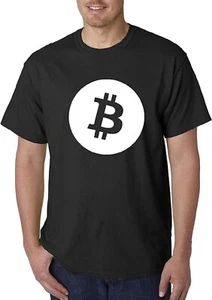Unisex T-Shirt Bitcoin Symbol Cryptocurrency [#909] - Picture 1 of 4