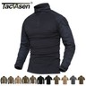 TACVASEN Tactical Military Combat Shirts Pullover Moisture Wicking Army T-Shirts