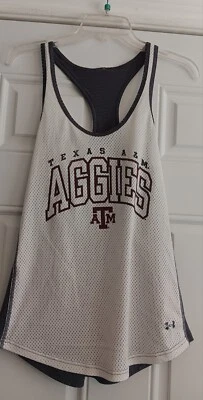 Camiseta sin mangas Under Armour Texas Longhorns para mujer talla mediana  Foto 1 de 3