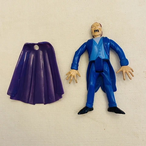Vintage Tales from the Crypt Keeper 4” Figure Dracula 1993 Vampire W/ Cape 90’s Cover