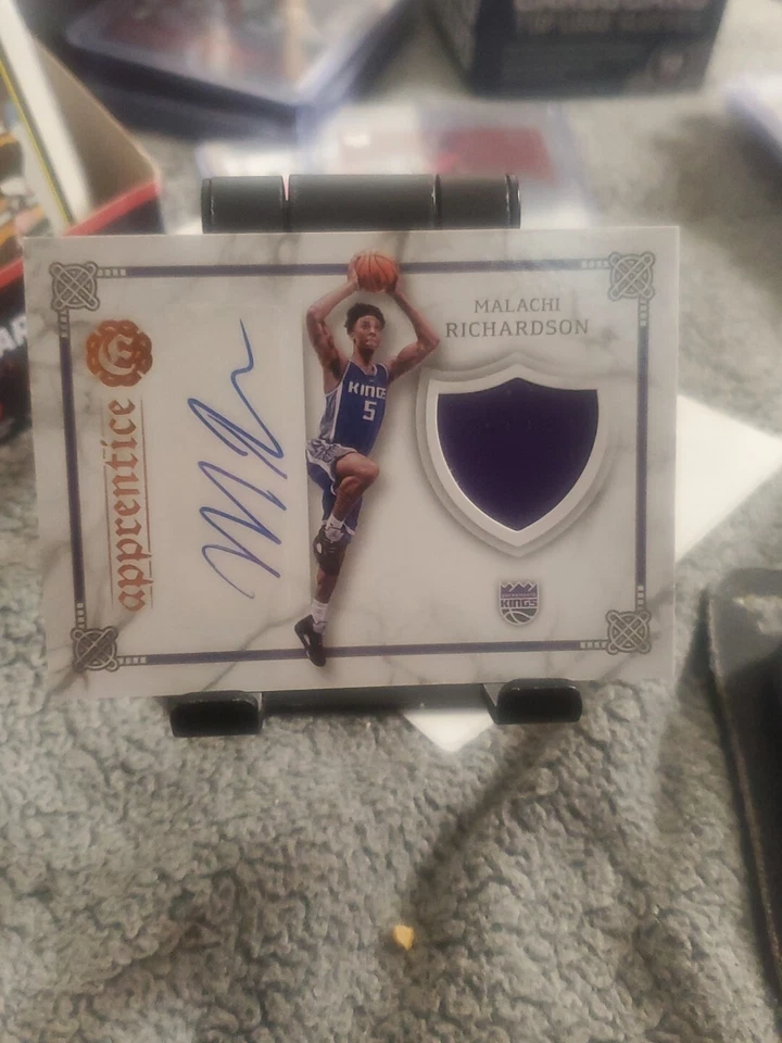 2016-17 Panini Excalibur Malachi Richardson RPA Player Worn  - Image 1 of 4