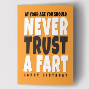 Funny Birthday Card for Men Husband Grandad Brother Friend Rude Cheeky Humorous - Foto 1 di 3