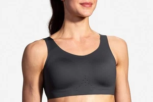 Brooks 271187 Women's Dare Scoop Back Sports Bra Asphalt Size 40DD/E - Picture 1 of 2