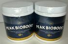 2X Peak BioBoost Prebiotic Powder Dietary Supplement 8.75 oz Exp 04/2025