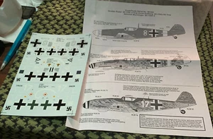 BF 109F-4 Trop G-6/RS Trop K-4 Rodel DullberG ACES Superscale 1/48 48-522  - Bild 1 von 1