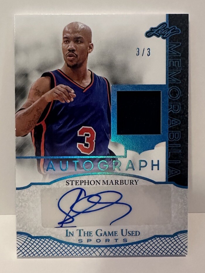 Stephen Marbury Credentials Future 67/67