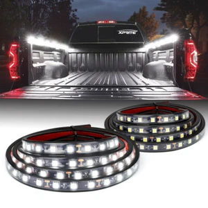 2x 60 Inch Cargo Truck Bed SUV Lighting White 180 LED Pickup Light Strips Kit - Bild 1 von 7