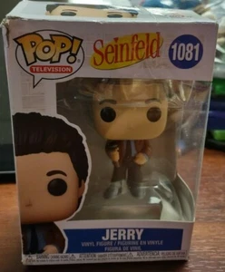 FUNKO POP! TELEVISION: Seinfeld- Jerry doing Standup, OBN, Distressed box - Picture 1 of 6