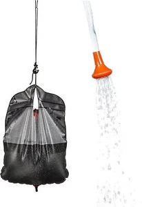 Solar Camping Dusche 10 Liter schwarz PVC Campingdusche Solardusche Duschtasche - Bild 1 von 4