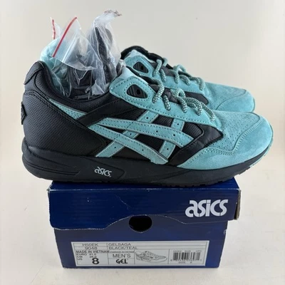 8 EE. UU. - ASICS GEL-SAGA DIAMOND SUPPLY CO RONNIE FIEG AQUA AZUL NEGRO H50EK-9048 Foto 1 de 4