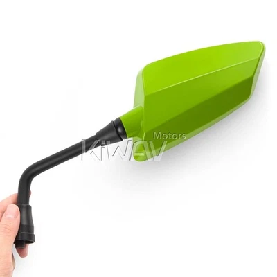 Magazi Hawk vert rear view rétroviseurs 10mm M10 pr Honda Suzuki Ducati Kawasaki - Photo 1/4