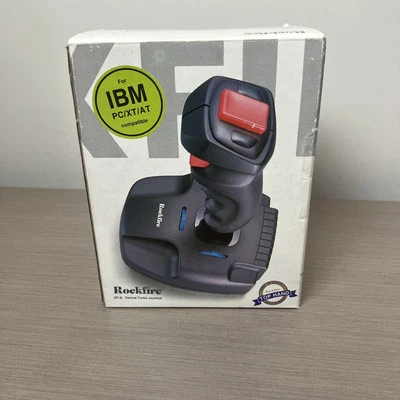 Joystick Vintage Retro Rockfire Deluxe Turbo IBM PC XT AT QF-8i Compatible - Bild 1 von 4