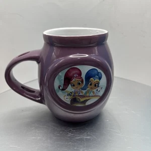 Shimmer & Shine Mug Cup Tea Nickelodeon 2018 Purple Cartoon Girl Collectible V81 - Picture 1 of 6