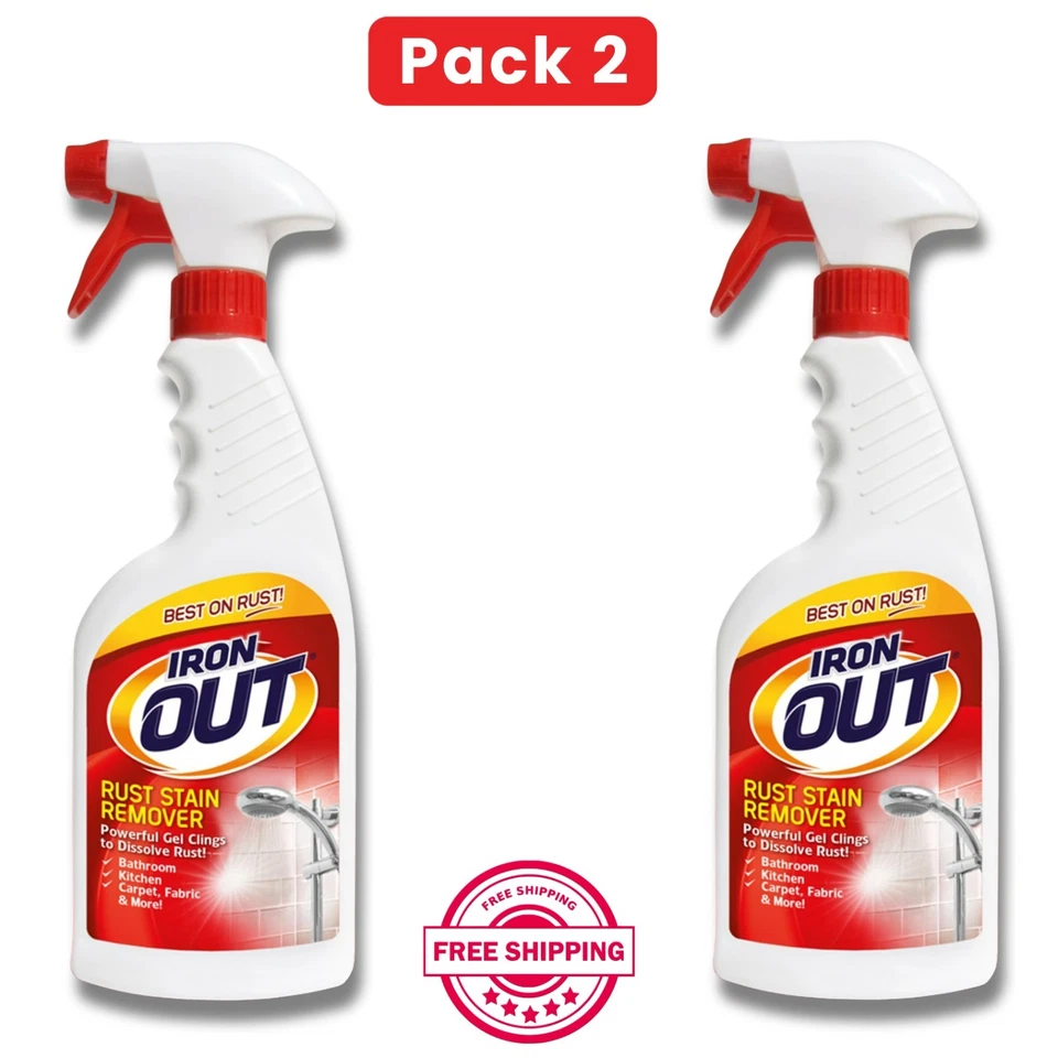 Spray removedor de óxido líquido Iron Out, 16 fl oz (paquete de 2) Foto 1 de 1