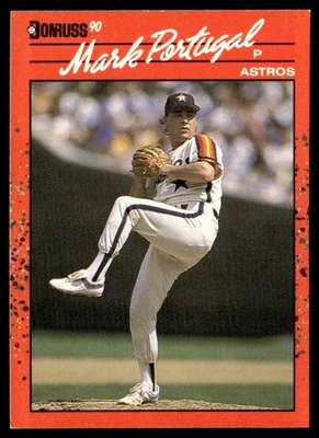 1990 Donruss Mark Portugal Houston Astros #542 - Image 1 of 2