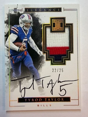 2016 Impeccable Elegance  Tyrod Taylor auto /25 - Image 1 of 2