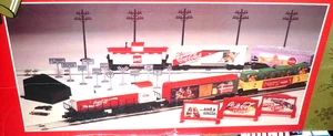 K-LINE  COCA COLA ALL SEASONS TRAIN SET SET K-1225 - Picture 1 of 9