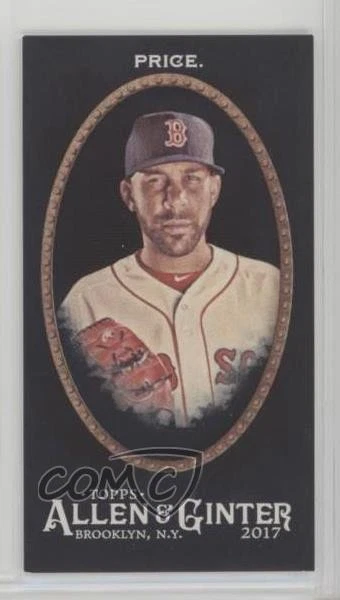 2017 Topps Allen & Ginter's X Mini David Price #139 - Image 1 of 2
