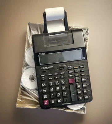 Casio HR-170RC Printing Calculator - Black - Image 1 of 4