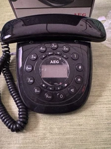 AEG Style 12 Tischtelefon Mit Freisprechfunktio NEU👍 Orginal Verpackung 👍☎️📞 - Zdjęcie 1 z 6