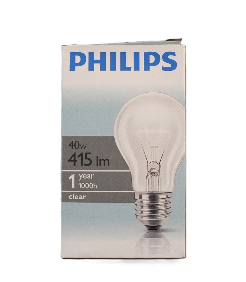 Philips Incandescent Standard 40W E27 230V A55 Klar - Bild 1 von 1