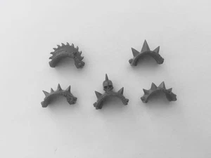 Warhammer 40k Ork Nobz - Nob Armadura / Armadura Protectores de hombro con púas x5 - Imagen 1 de 1
