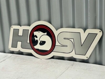 HOLDEN SPECIAL VEHICLES HSV LOGO TIN METAL SIGN PERFECT BAR MAN CAVE HOT ROD - image 1 of 2