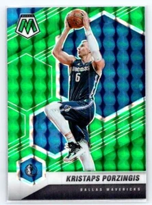 Kristaps Porzingis 2020-21 Panini Mosaic Mosaic Green #74 - Picture 1 of 2
