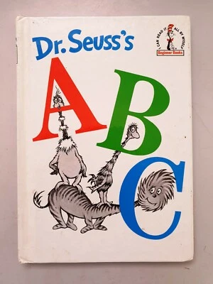 1963 Dr. Seuss's ABC - DR. SEUSS Beginner Books Grolier Book Club Edition - Image 1 of 2