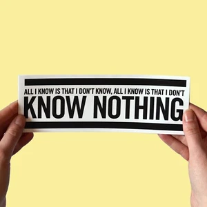 Operation Ivy 'Knowledge' Sticker! Ramones, NOFX, Rancid, Green Day, Distillers - Picture 1 of 4