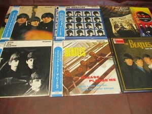BEATLES MONO JAPAN OBI 4 LP RARE 03 SET + BEGINNINGS +30 WEEKS BOX & CAPITOL CDS - Picture 1 of 1