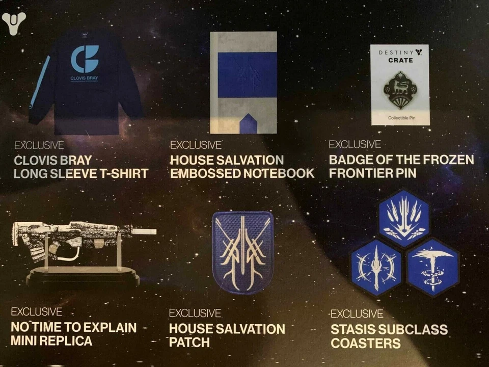 Destiny 2 Beyond Light Europa Loot Crate:  Size 2XL (No Emblem) - Image 1 of 1