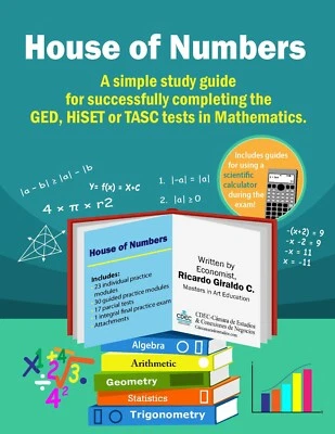 Start to prepare for the Math test incl. in the GED, HiSET or TASC exam, today!  - Image 1 of 2