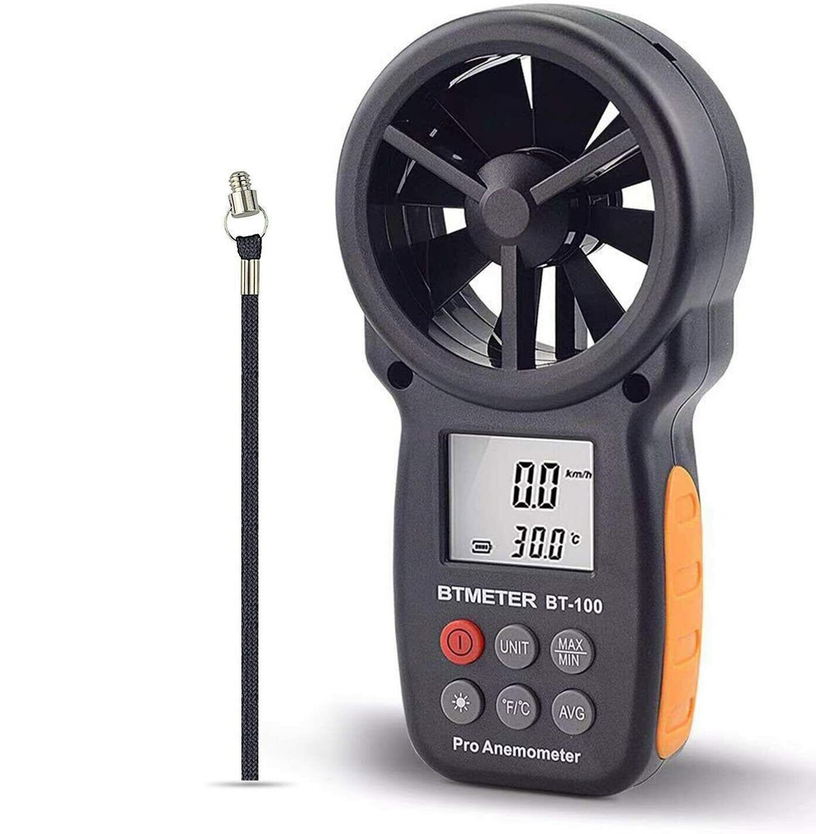 Anémomètre Plastique Blanc Anémomètre Mifive WH-SP-WS01 - Capteur Vitesse Vent - Compatible Station Météo Misol Wh Sp Ws01 Cdiscount