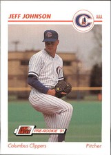 1991 Line Drive AAA #108 Jeff Johnson