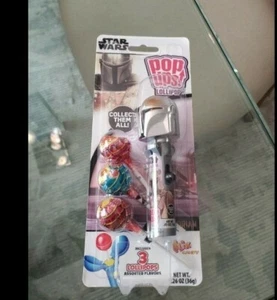 STAR WARS POP UPS LOLLIPOP * MANDALORIAN * BRAND NEW !! - Imagen 1 de 2