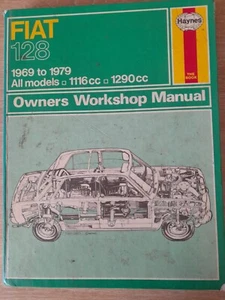 FIAT 128, 1969-79, HAYNES WORKSHOP MANUAL - Picture 1 of 1