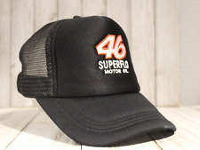 Superflo Motor Oil 46 Truckers Hat Days of Thunder Cole Trickle Movie Black 