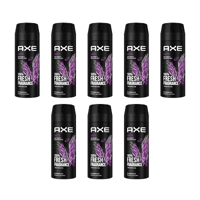 AXE Bodyspray Excite 8x150ml Deospray Deodorant Herren Männerdeo ohne Aluminium