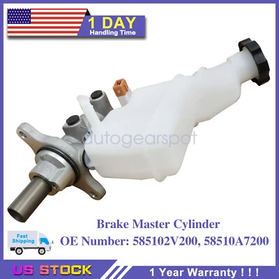 58510-2V200 Brake Master Cylinder Fit Hyundai Veloster 2012-2017 All Engine NEW - Imagem 1 de 4