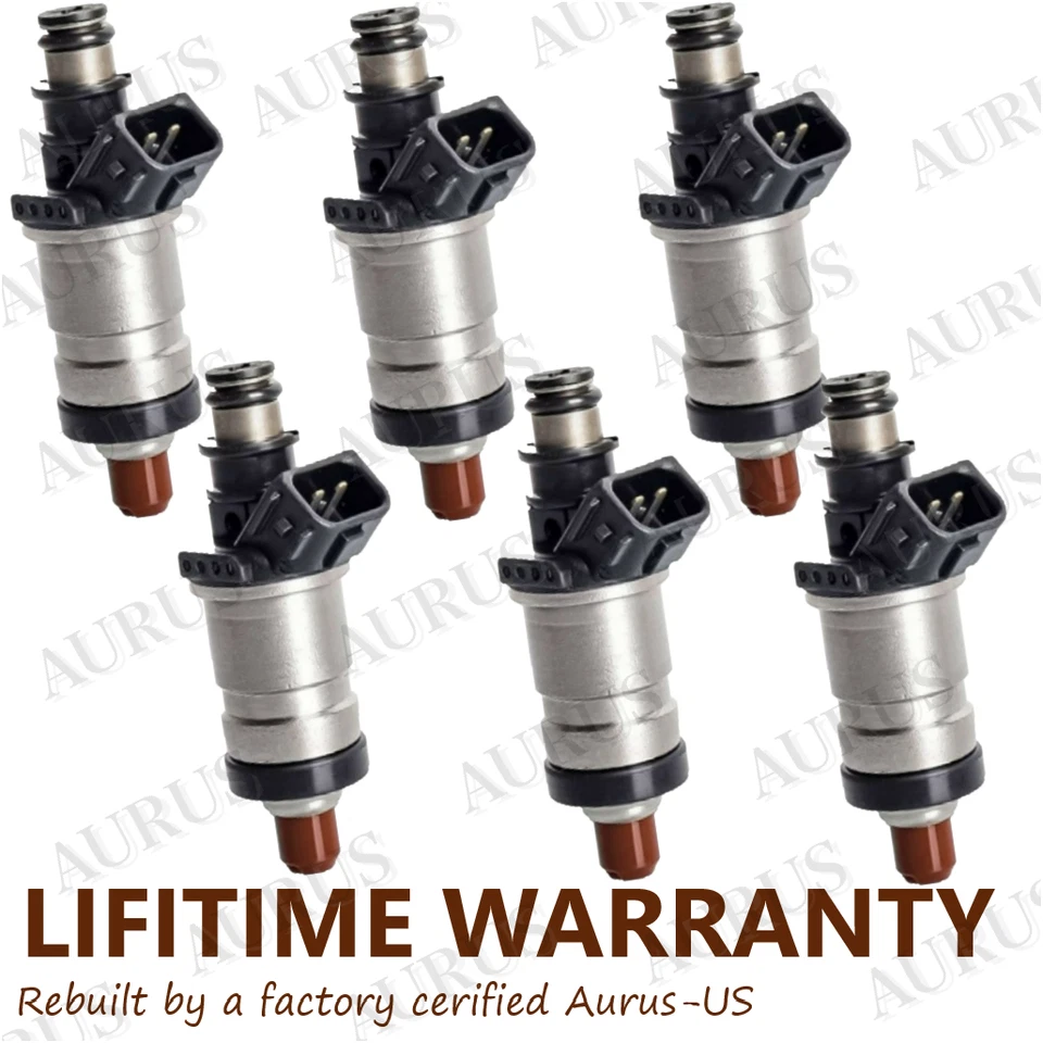 NUEVO OEM Keihin 6 INYECTORES DE COMBUSTIBLE PARA 1987-1998 Acura TL RL Legend NSX Foto 1 de 4